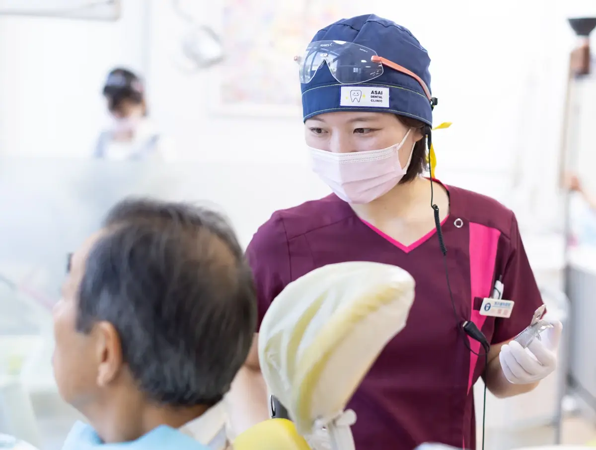 残っている歯を守れるように尽力します。